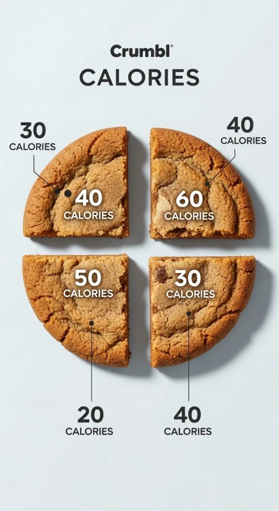 Many Calories in crumbl cookie